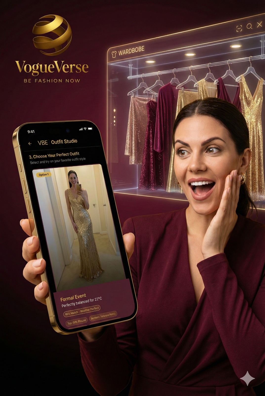 VogueVerse App Interface